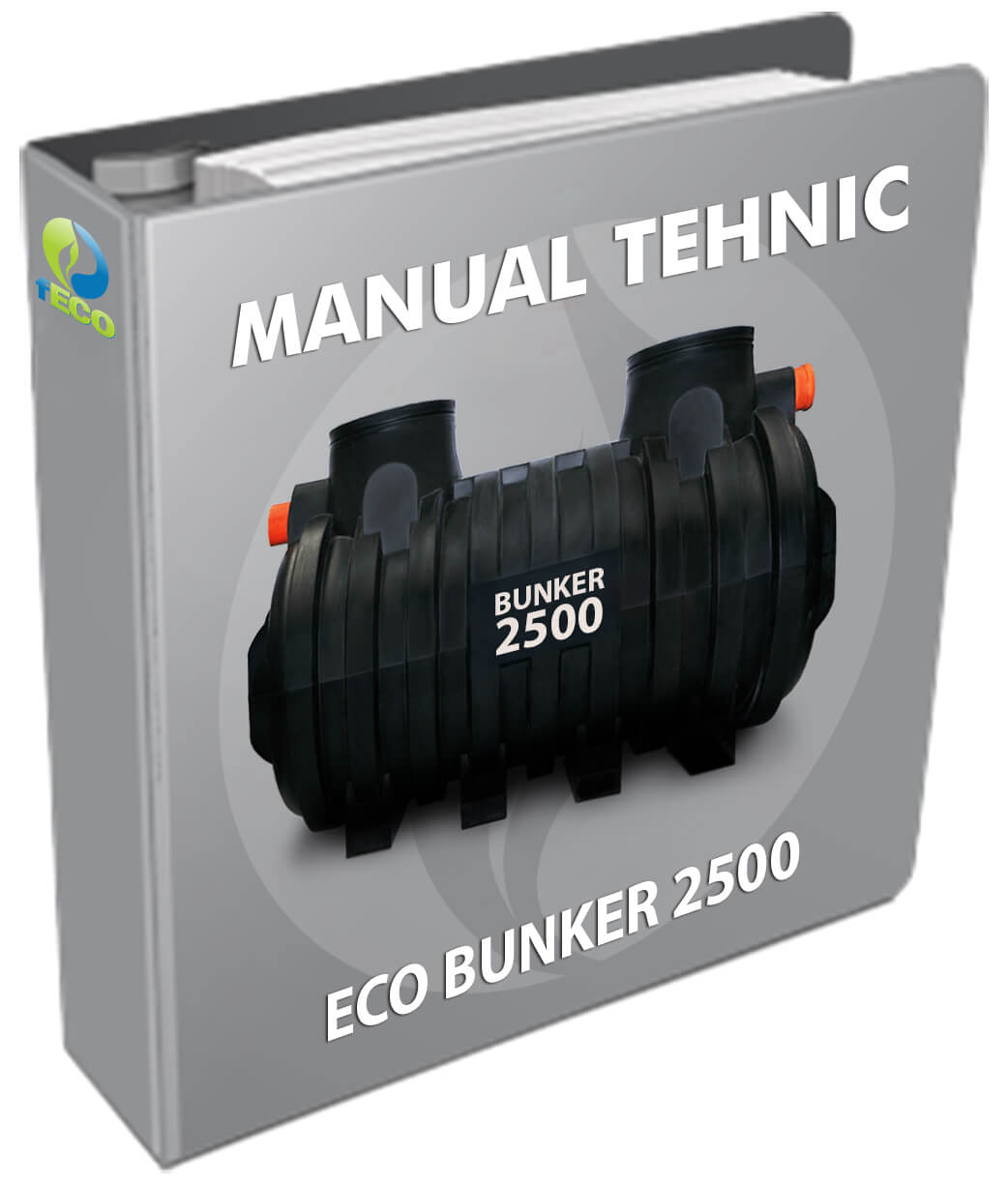 Manual tehnic pentru Eco Bunker 2500
