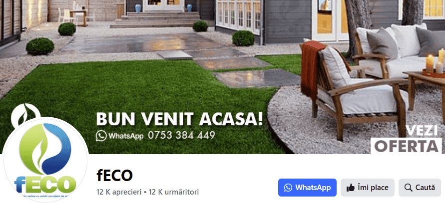 Pagina de Facebook FECO