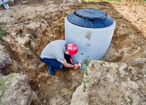 Fosă septică pentru locuință off-grid
