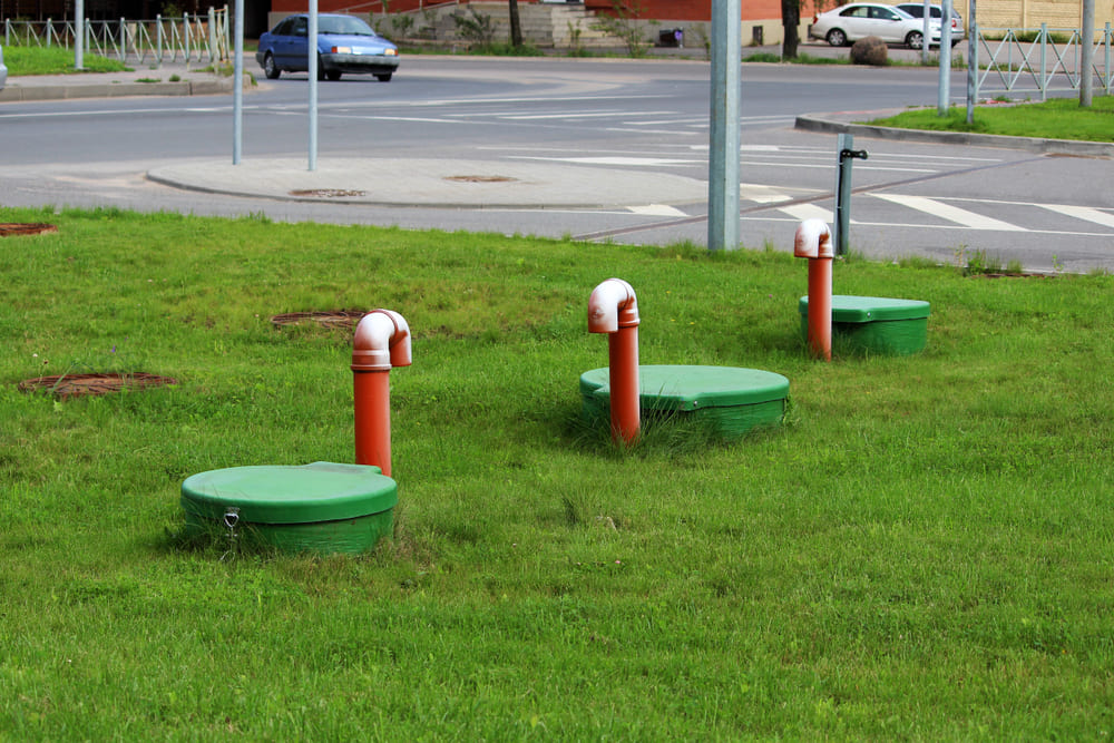 Separator de hidrocarburi în funcțiune
